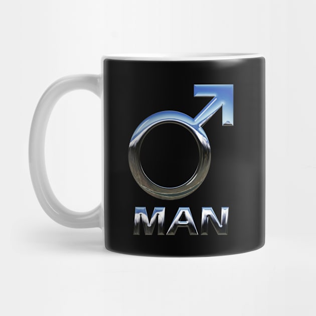 Man And Male Gender Symbol by funfun